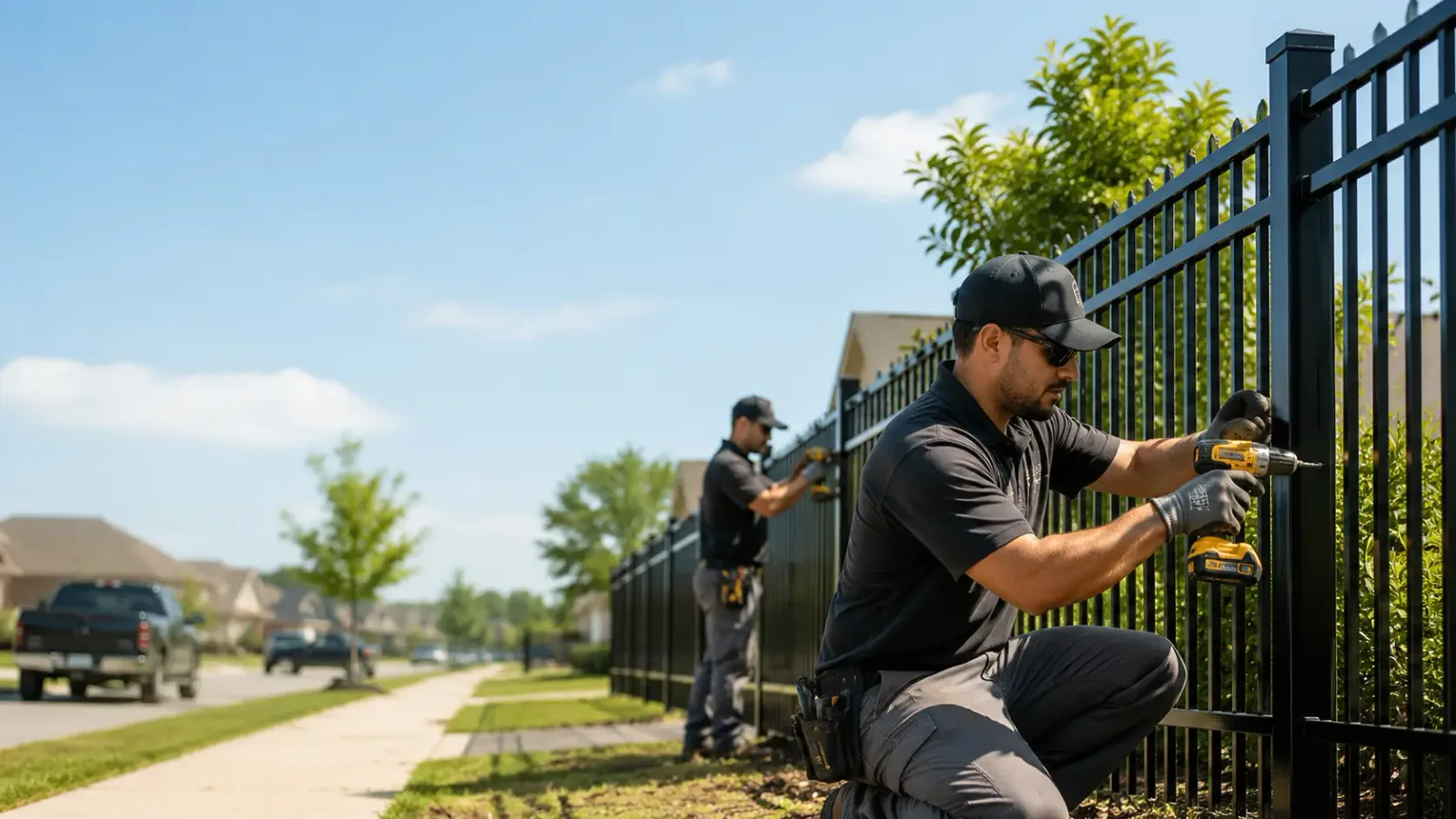 Metal Fence Installation in Orlando, KY